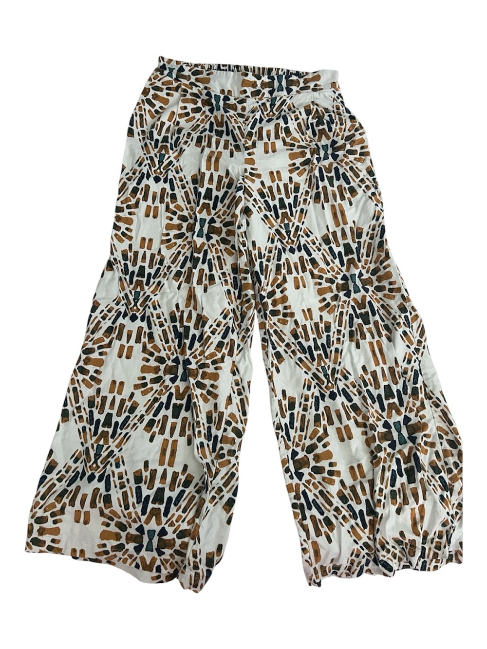 Free People Printed Wide Leg Pants – Size Medium